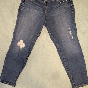 Torrid Classic Blue Ripped Jeans